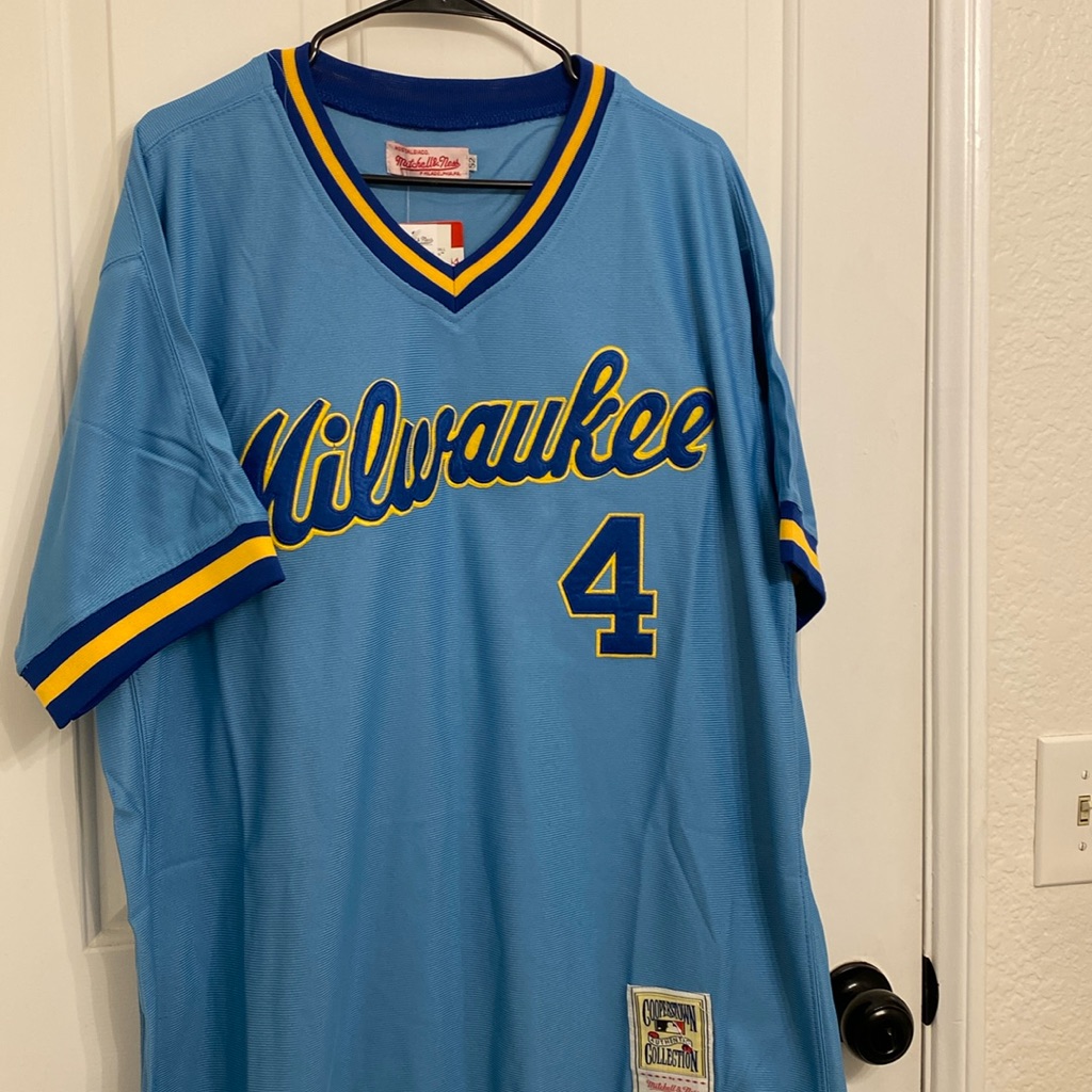 Vintage Milwaukee Baseball Jersey Collectible